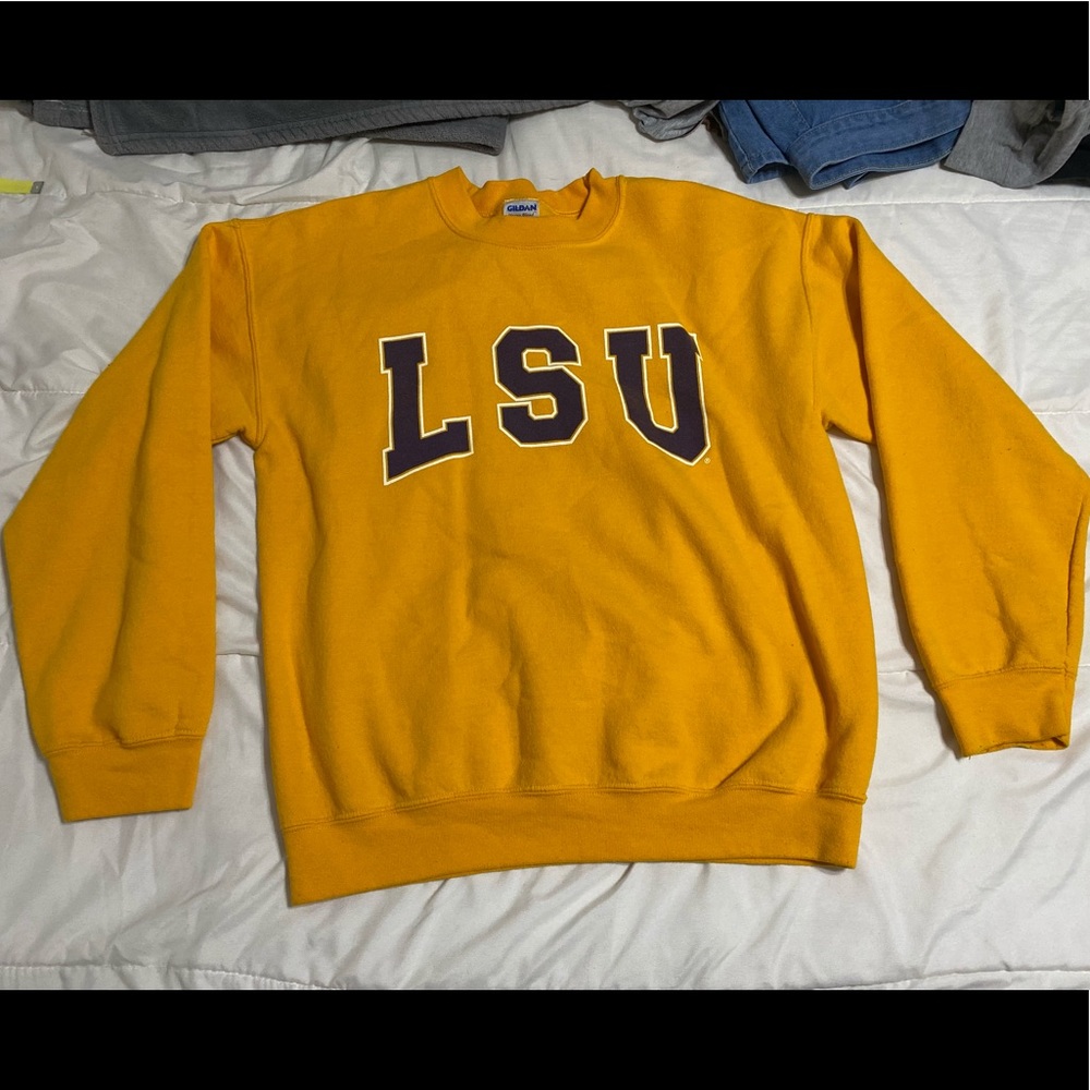 LSU crewneck